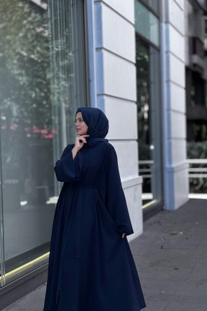 AYMERA ABAYA FERACE LACİVERT- 0955